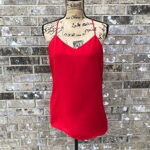 Express Red and Black Reversible Camisole